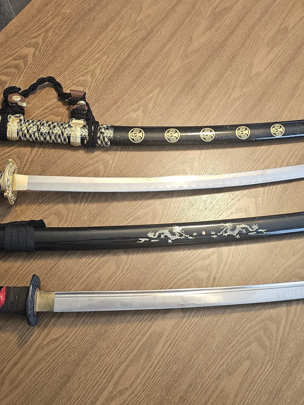 Pair of Decorative Katana/Swords (Taiwan & Japan Musashi)